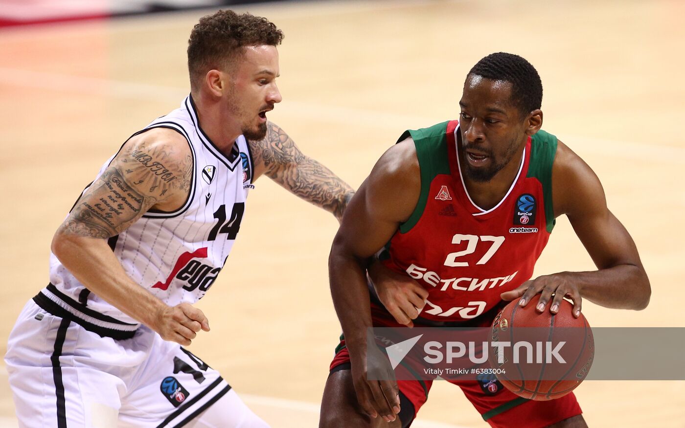 Russia Basketball EuroCup Lokomotiv Kuban - Virtus Bologna