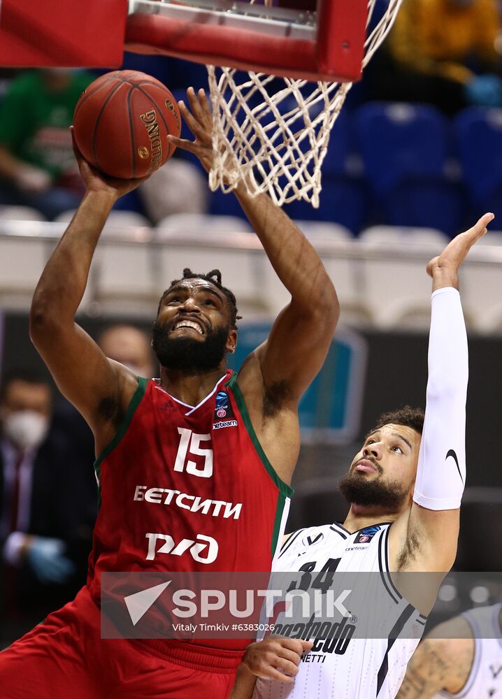 Russia Basketball EuroCup Lokomotiv Kuban - Virtus Bologna