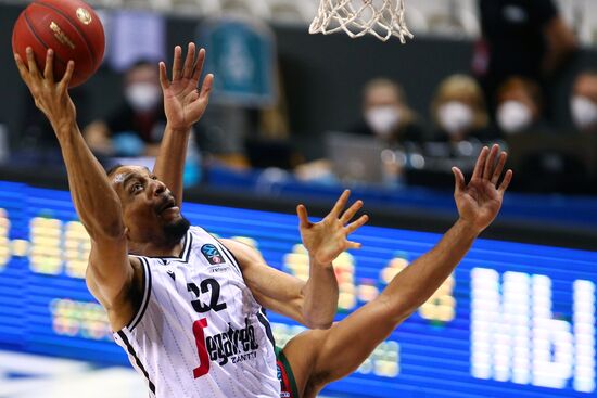 Russia Basketball EuroCup Lokomotiv Kuban - Virtus Bologna