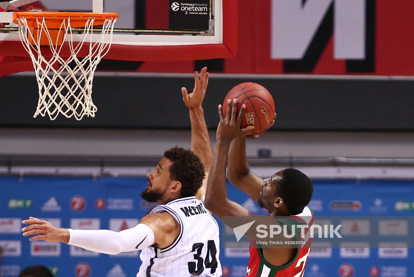 Russia Basketball EuroCup Lokomotiv Kuban - Virtus Bologna