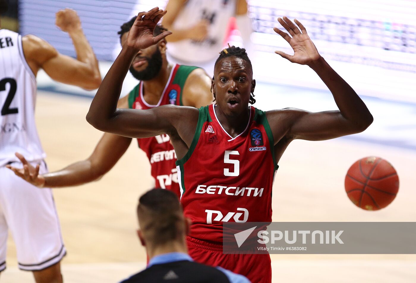 Russia Basketball EuroCup Lokomotiv Kuban - Virtus Bologna