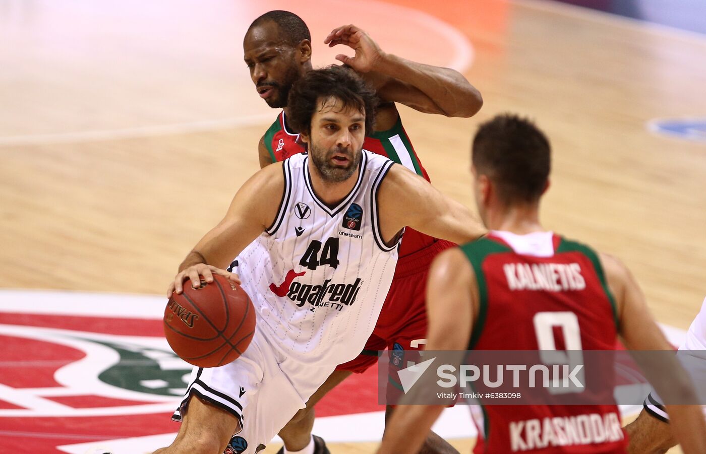 Russia Basketball EuroCup Lokomotiv Kuban - Virtus Bologna