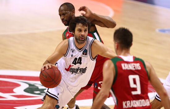 Russia Basketball EuroCup Lokomotiv Kuban - Virtus Bologna