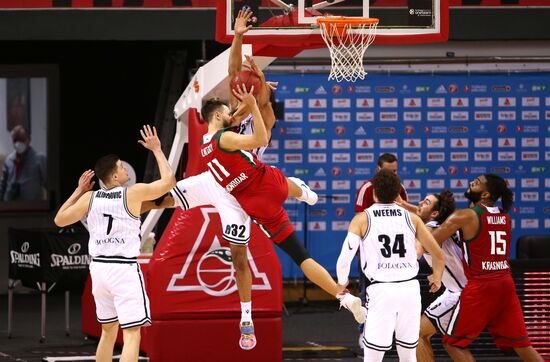 Russia Basketball EuroCup Lokomotiv Kuban - Virtus Bologna