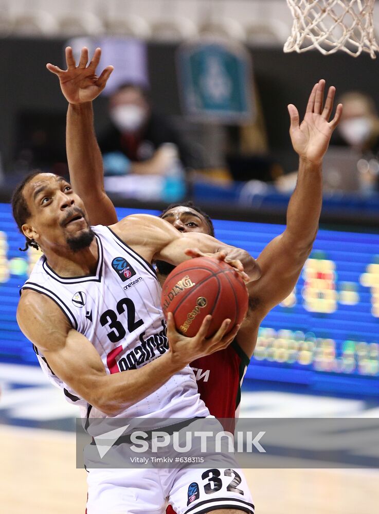 Russia Basketball EuroCup Lokomotiv Kuban - Virtus Bologna