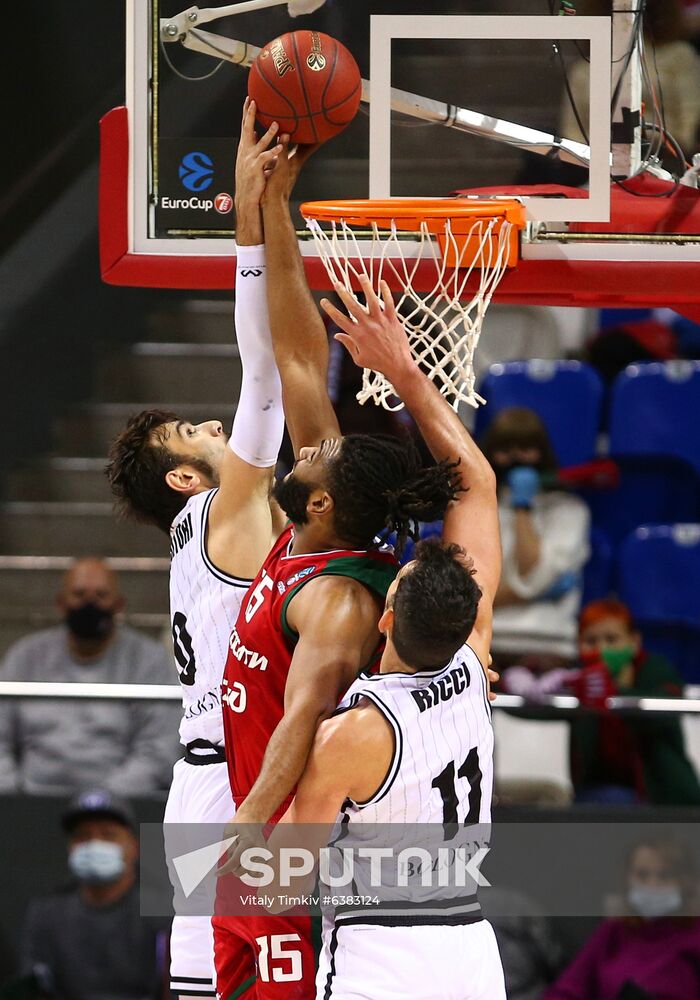 Russia Basketball EuroCup Lokomotiv Kuban - Virtus Bologna