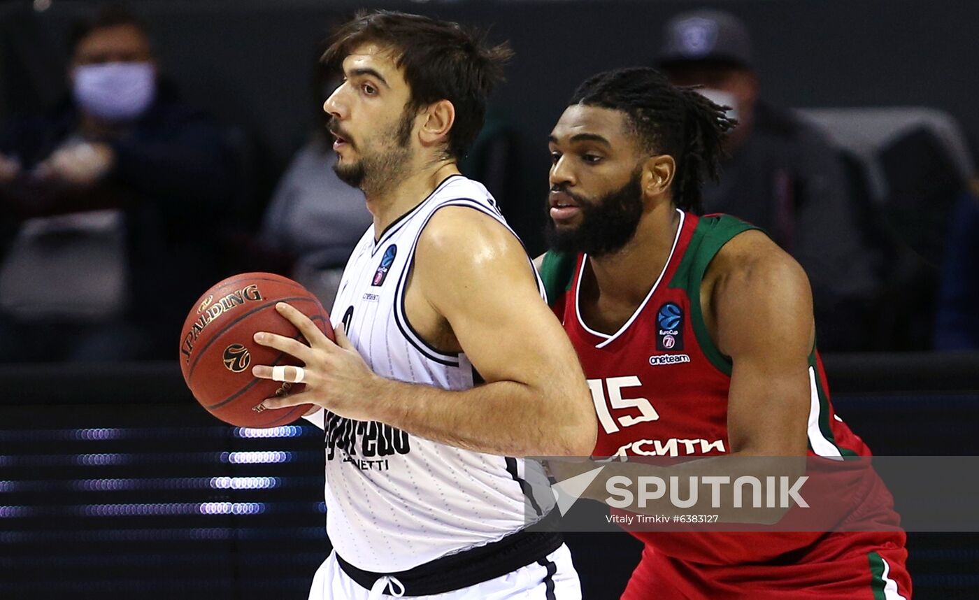 Russia Basketball EuroCup Lokomotiv Kuban - Virtus Bologna