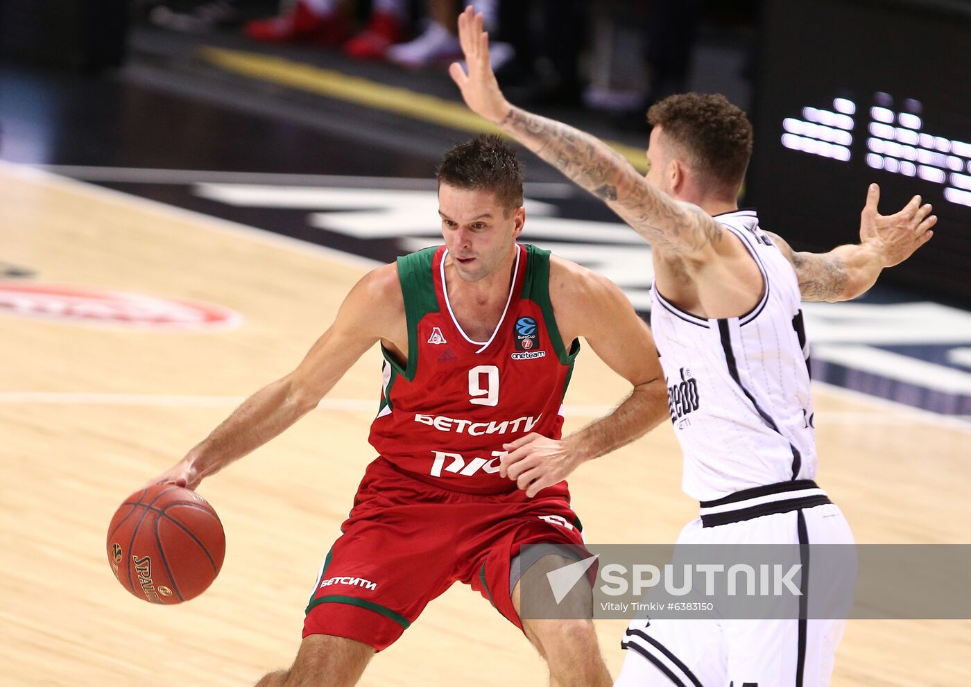 Russia Basketball EuroCup Lokomotiv Kuban - Virtus Bologna