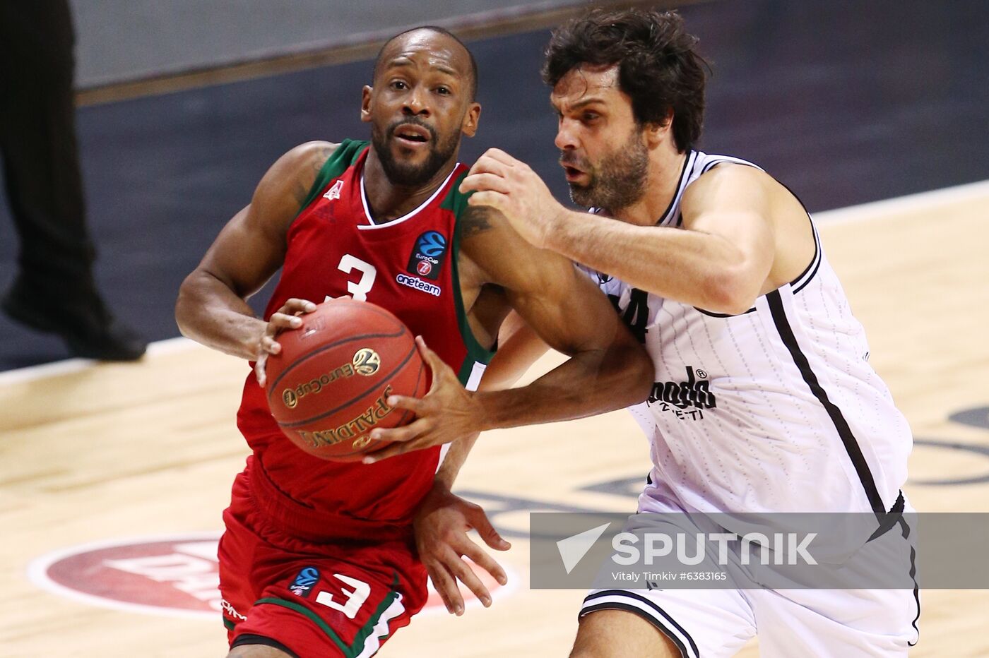 Russia Basketball EuroCup Lokomotiv Kuban - Virtus Bologna