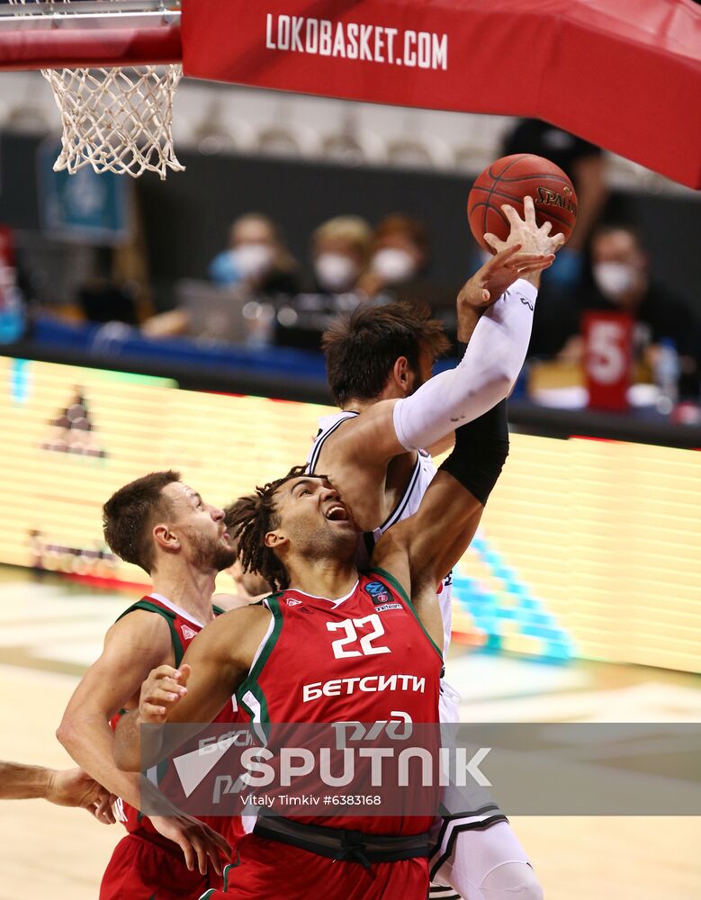 Russia Basketball EuroCup Lokomotiv Kuban - Virtus Bologna
