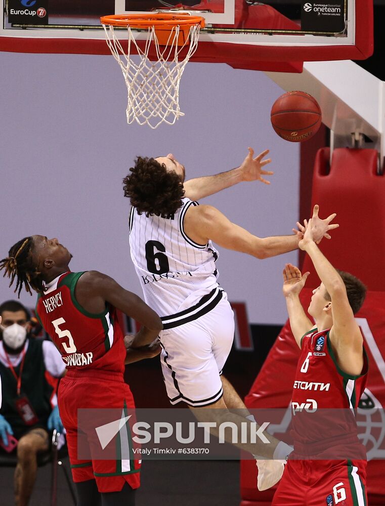 Russia Basketball EuroCup Lokomotiv Kuban - Virtus Bologna