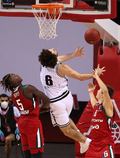 Russia Basketball EuroCup Lokomotiv Kuban - Virtus Bologna