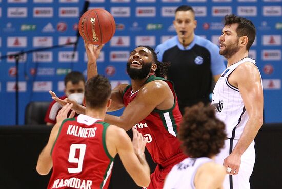 Russia Basketball EuroCup Lokomotiv Kuban - Virtus Bologna