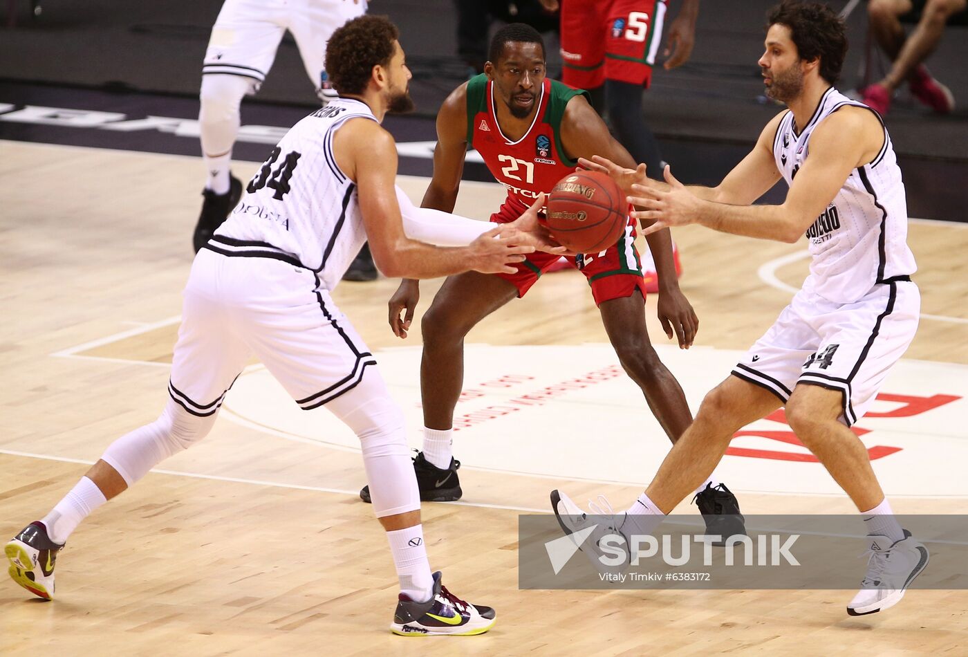 Russia Basketball EuroCup Lokomotiv Kuban - Virtus Bologna
