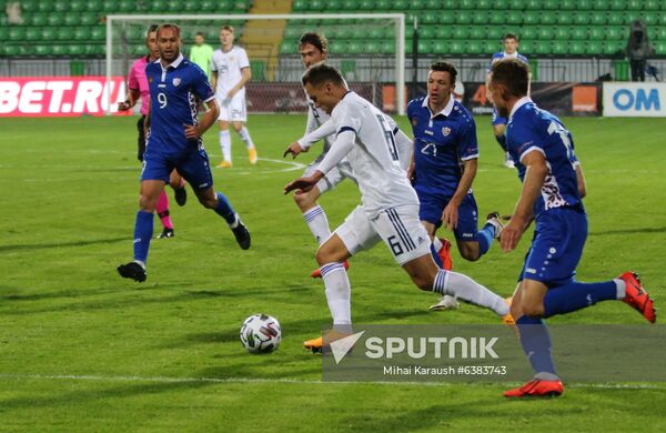 Russia Soccer Moldova - Russia