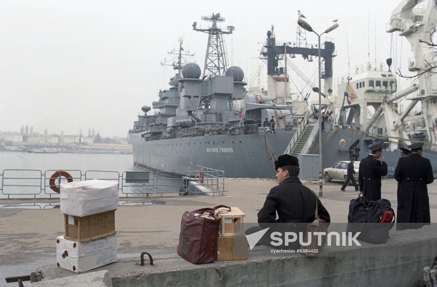 Black Sea Fleet naval base in Sevastopol