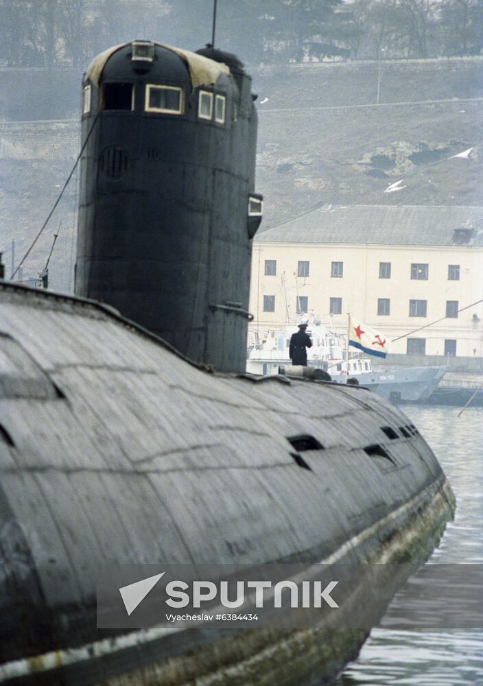 Black Sea Fleet naval base in Sevastopol