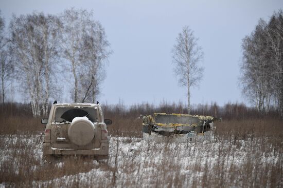 Russia An-124 Emergency Landing