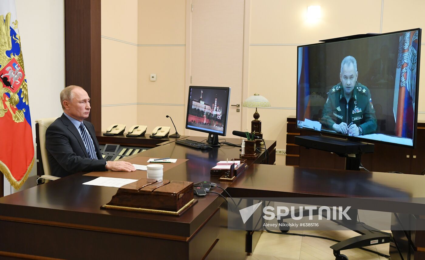 Russia Putin Nagorno-Karabakh Humanitarian Situation