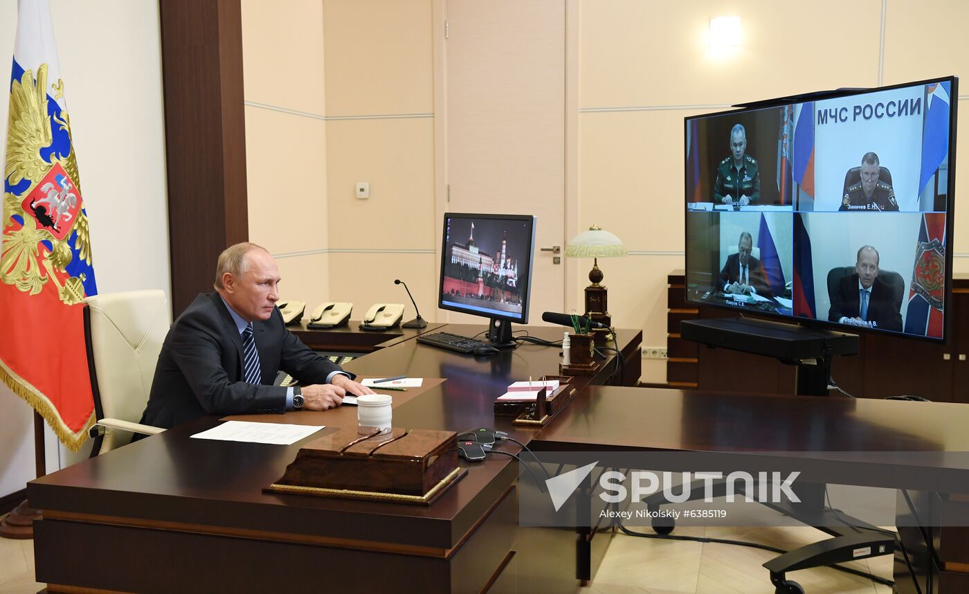 Russia Putin Nagorno-Karabakh Humanitarian Situation