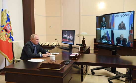 Russia Putin Nagorno-Karabakh Humanitarian Situation