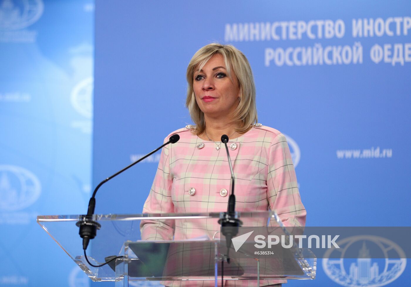 Russia Zakharova Briefing