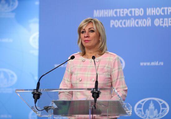 Russia Zakharova Briefing