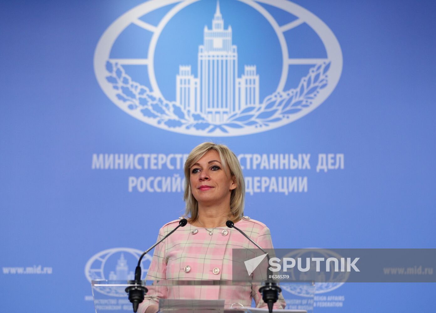 Russia Zakharova Briefing