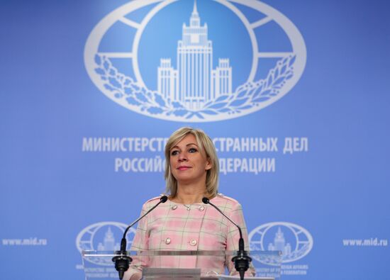 Russia Zakharova Briefing