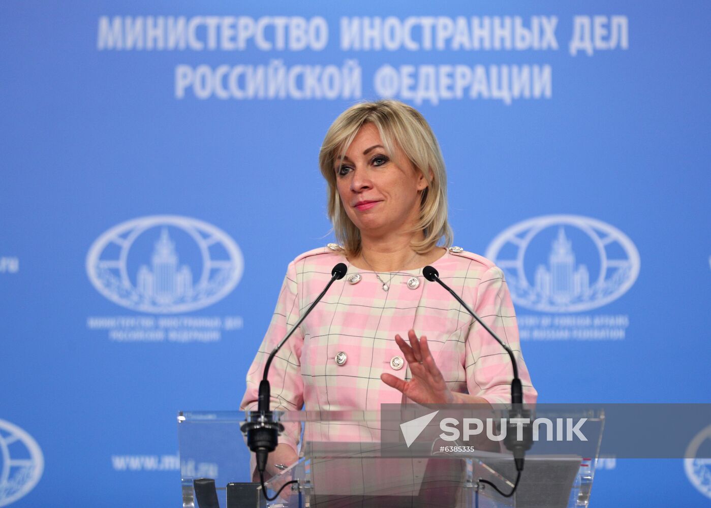 Russia Zakharova Briefing