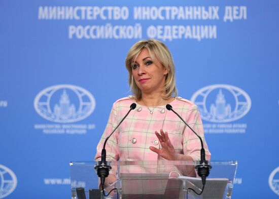 Russia Zakharova Briefing