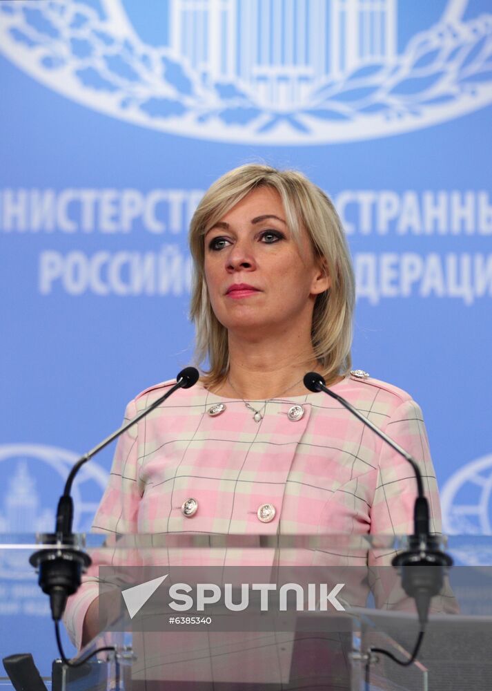 Russia Zakharova Briefing