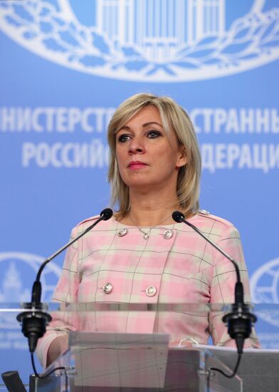 Russia Zakharova Briefing