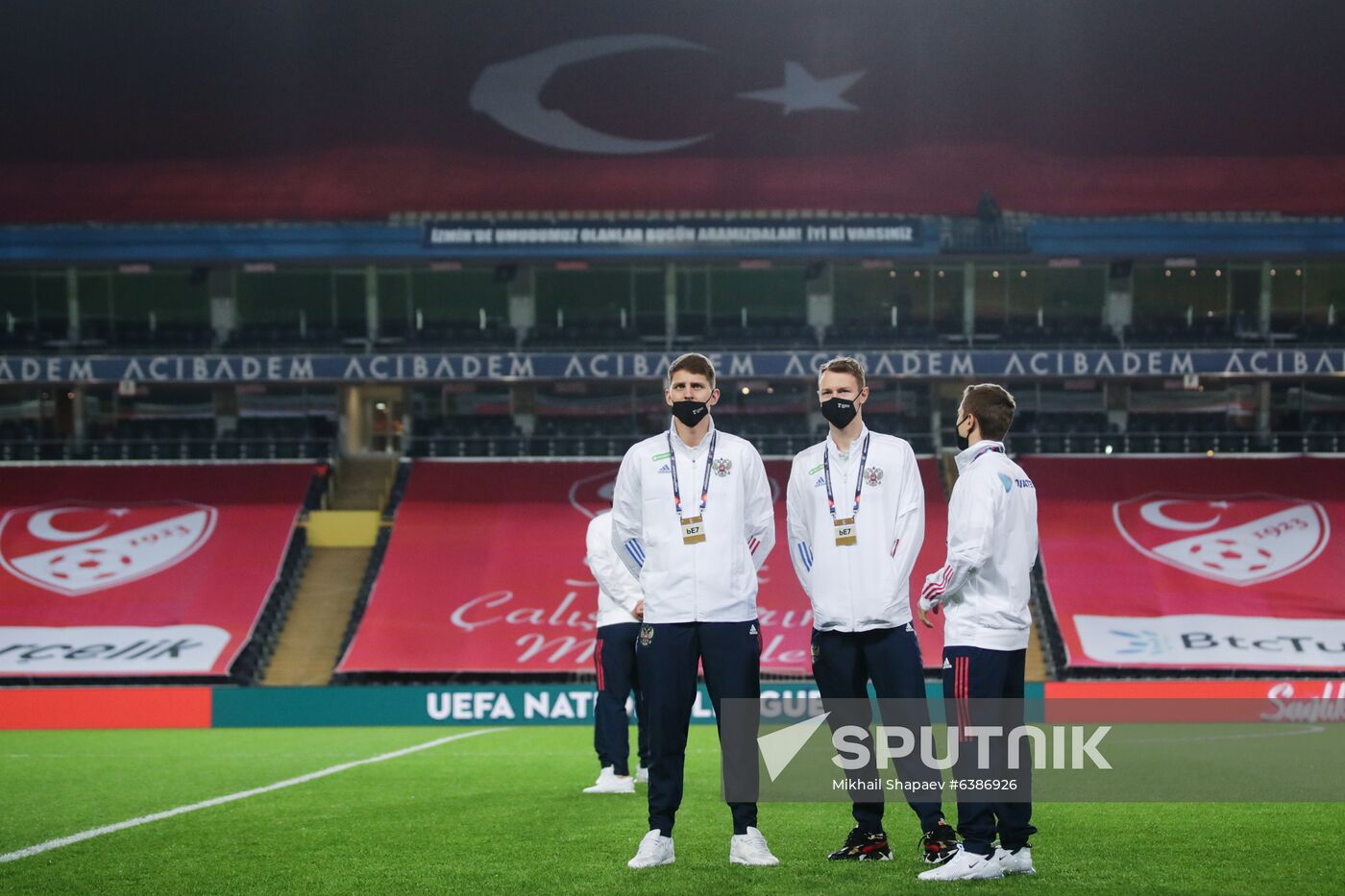Turkey Soccer Nations League Turkey - Russia