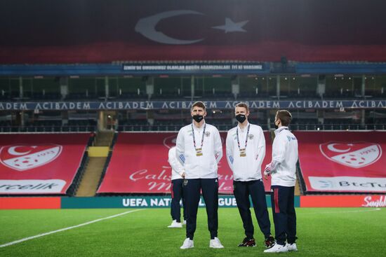 Turkey Soccer Nations League Turkey - Russia