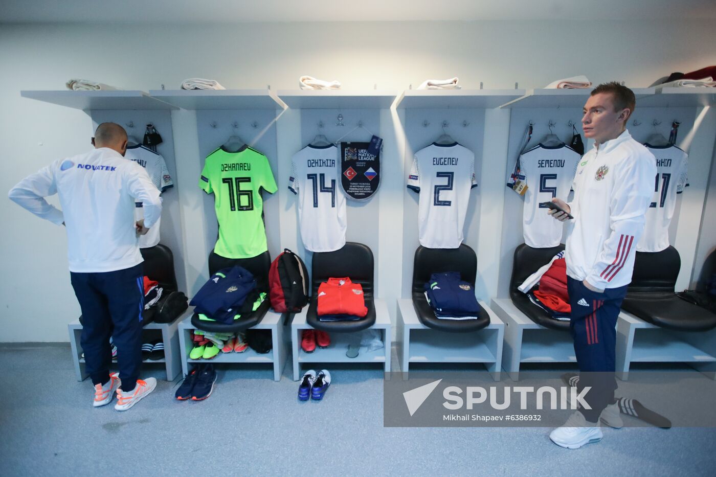 Turkey Soccer Nations League Turkey - Russia