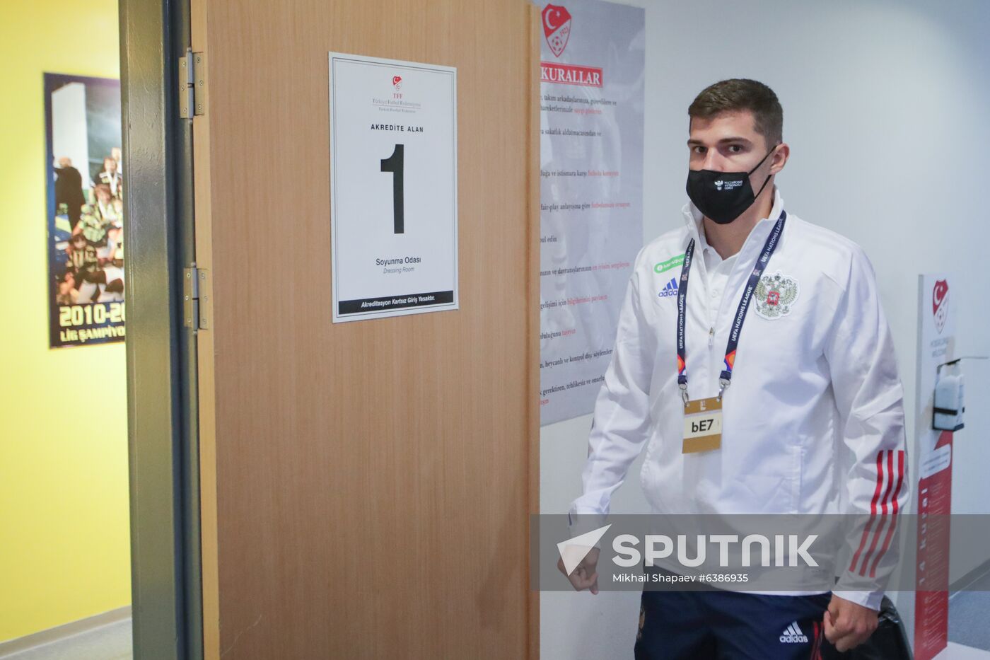 Turkey Soccer Nations League Turkey - Russia