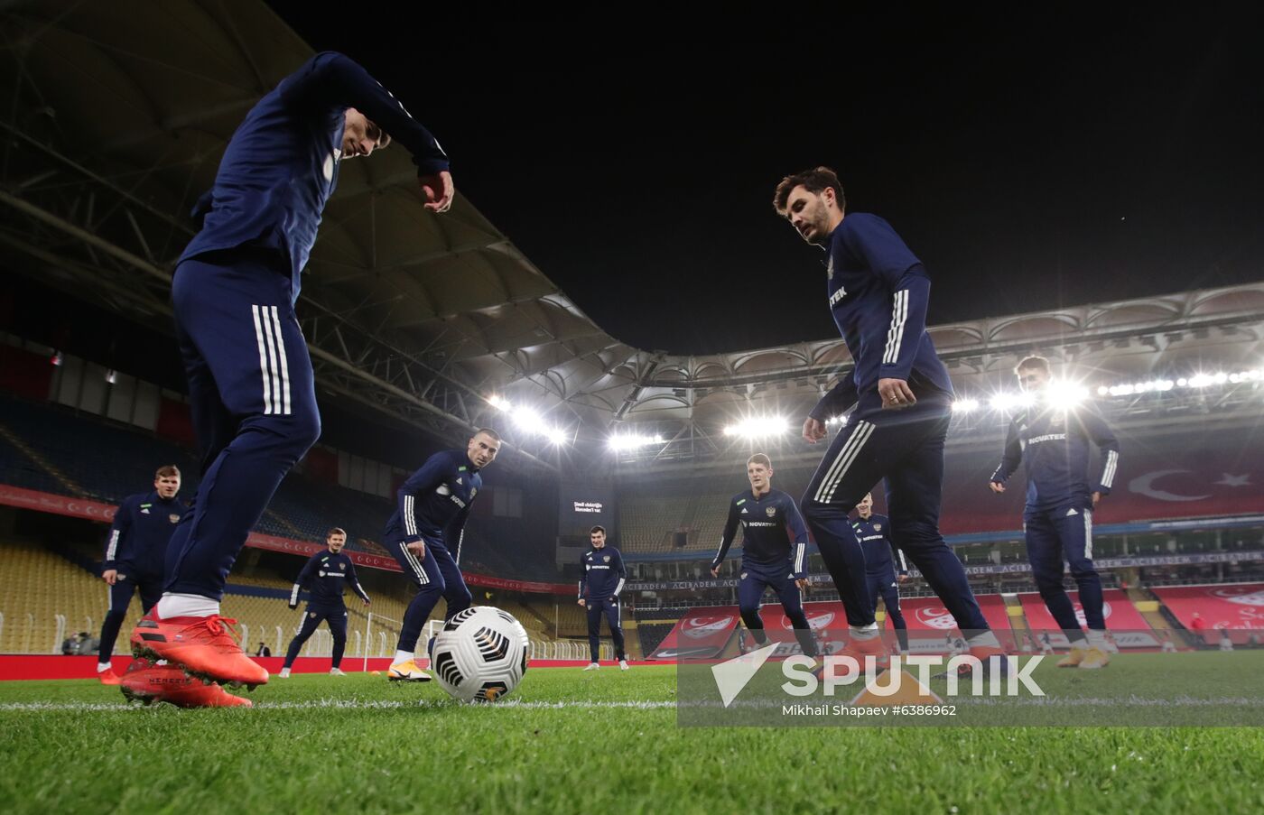 Turkey Soccer Nations League Turkey - Russia