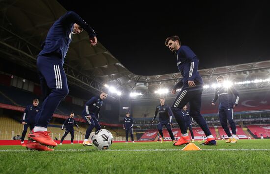 Turkey Soccer Nations League Turkey - Russia