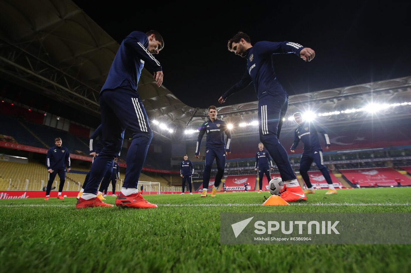 Turkey Soccer Nations League Turkey - Russia