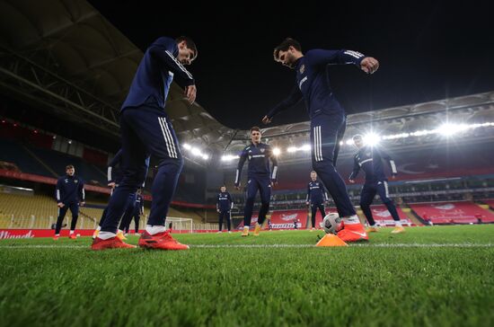 Turkey Soccer Nations League Turkey - Russia