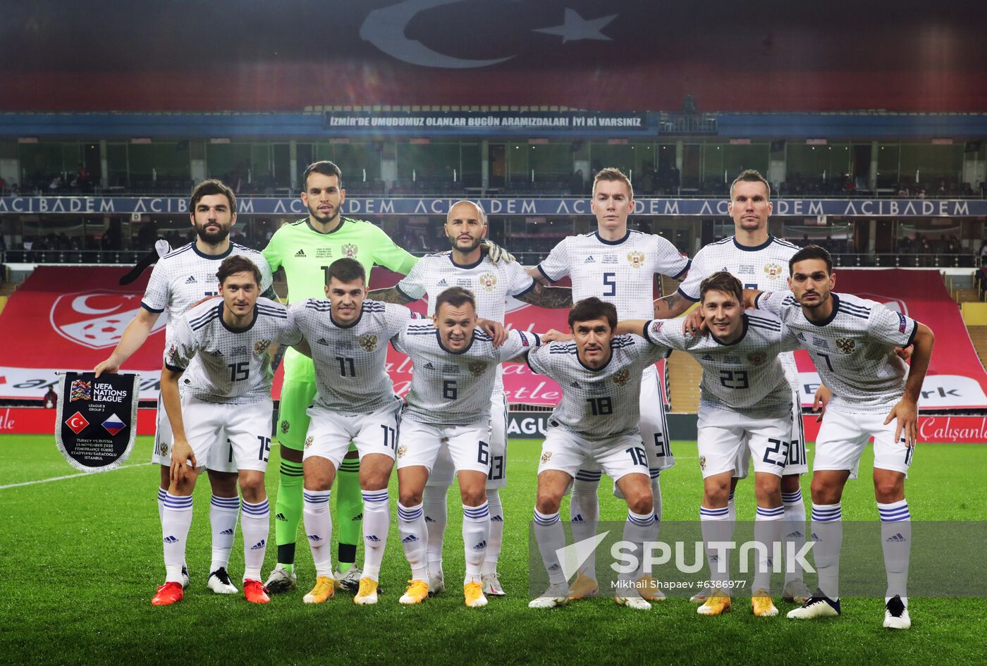 Turkey Soccer Nations League Turkey - Russia