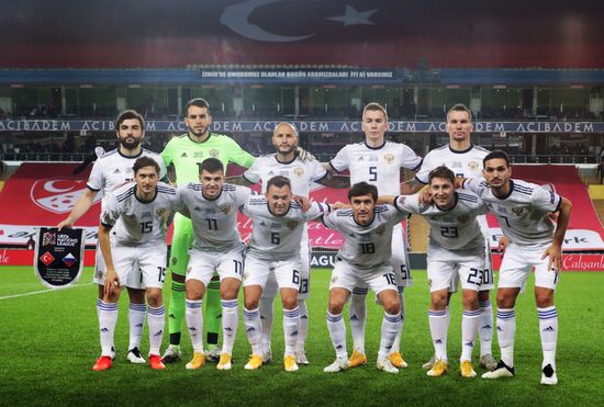 Turkey Soccer Nations League Turkey - Russia