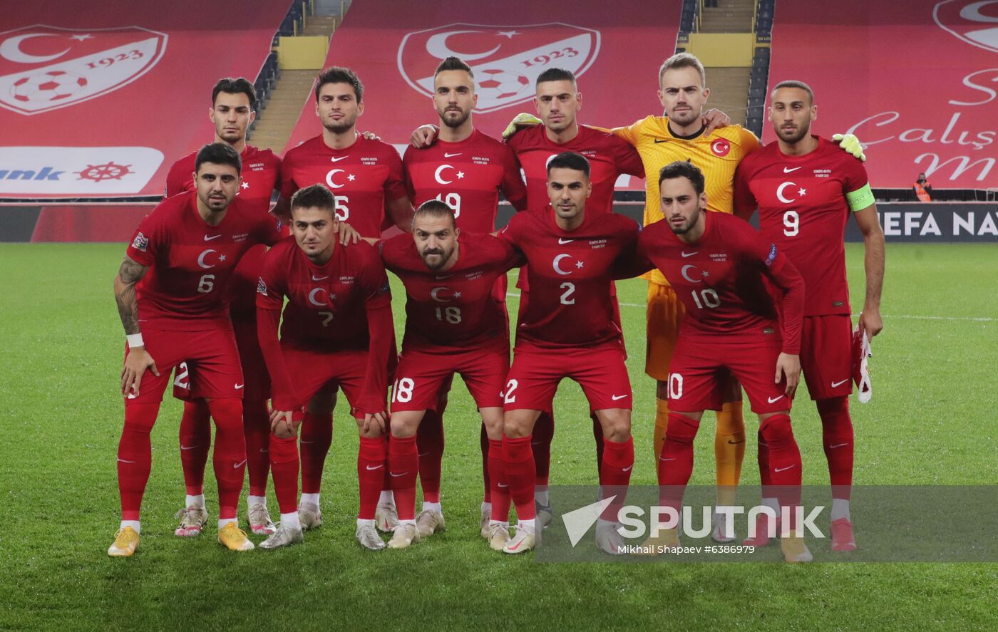 Turkey Soccer Nations League Turkey - Russia