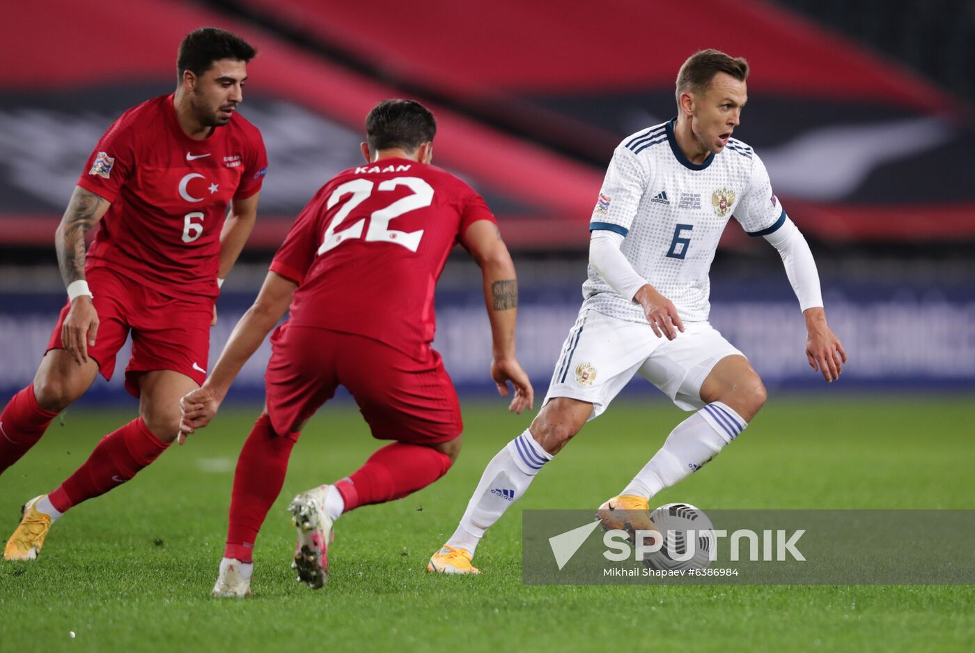 Turkey Soccer Nations League Turkey - Russia