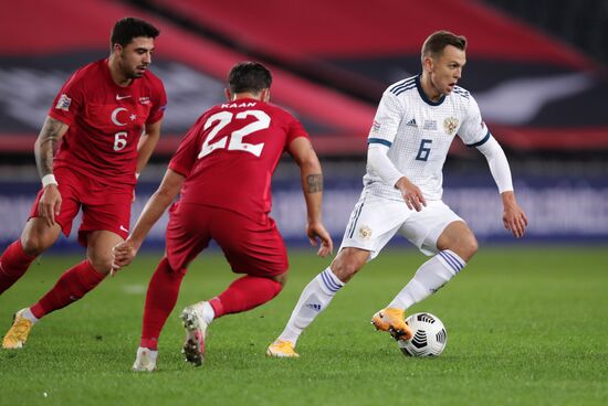 Turkey Soccer Nations League Turkey - Russia