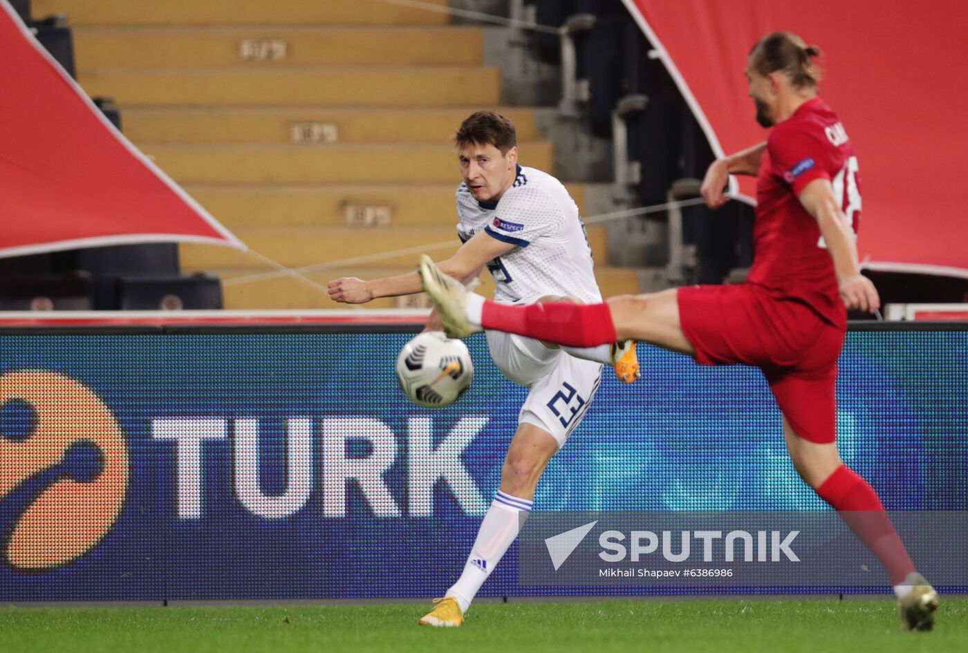 Turkey Soccer Nations League Turkey - Russia