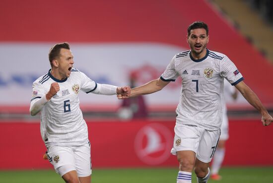 Turkey Soccer Nations League Turkey - Russia