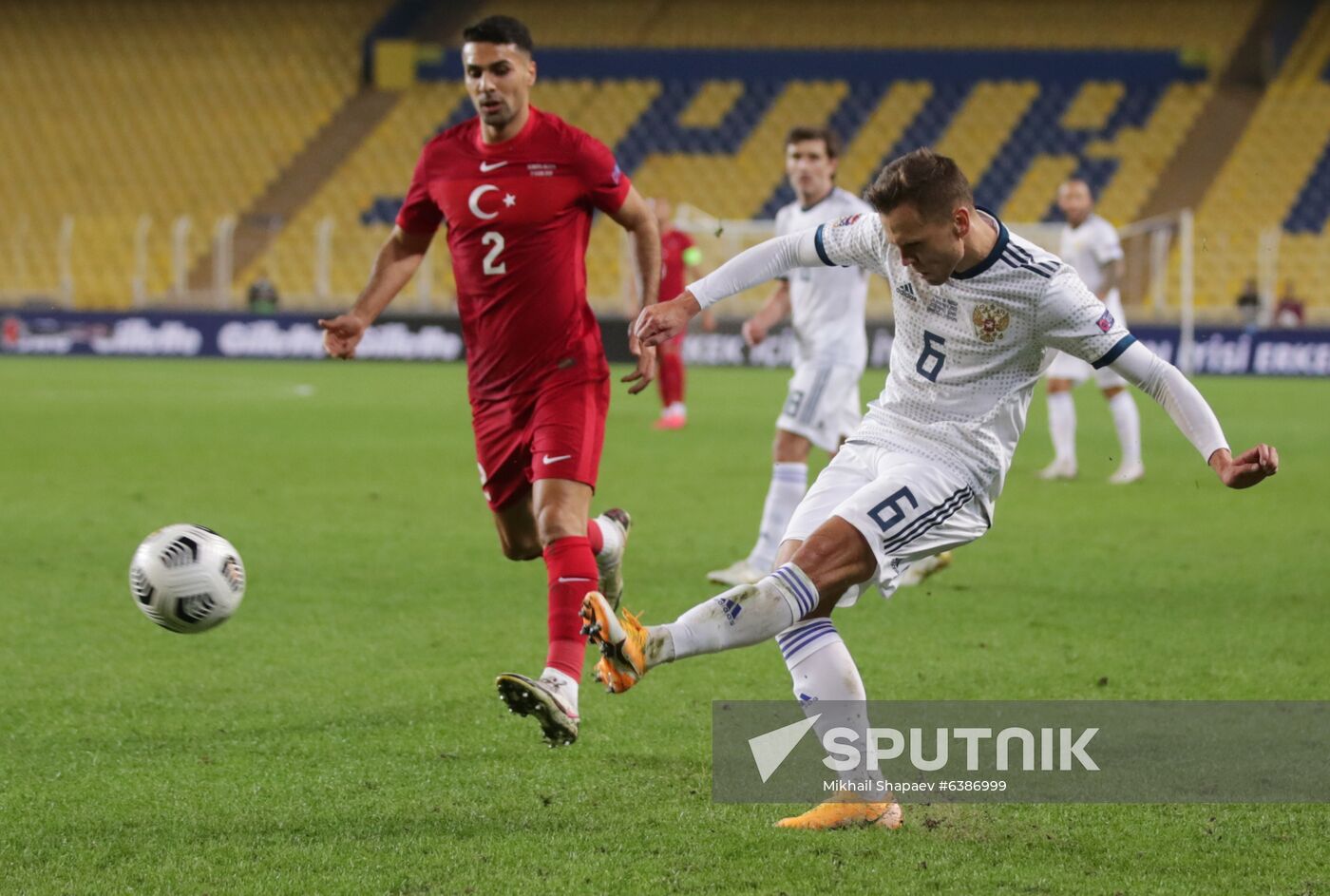 Turkey Soccer Nations League Turkey - Russia