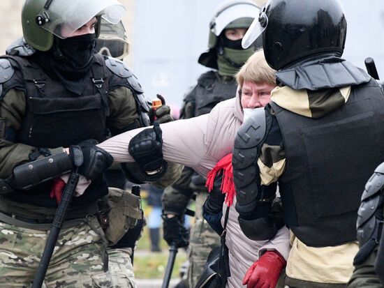 Belarus Presidential Election Protest